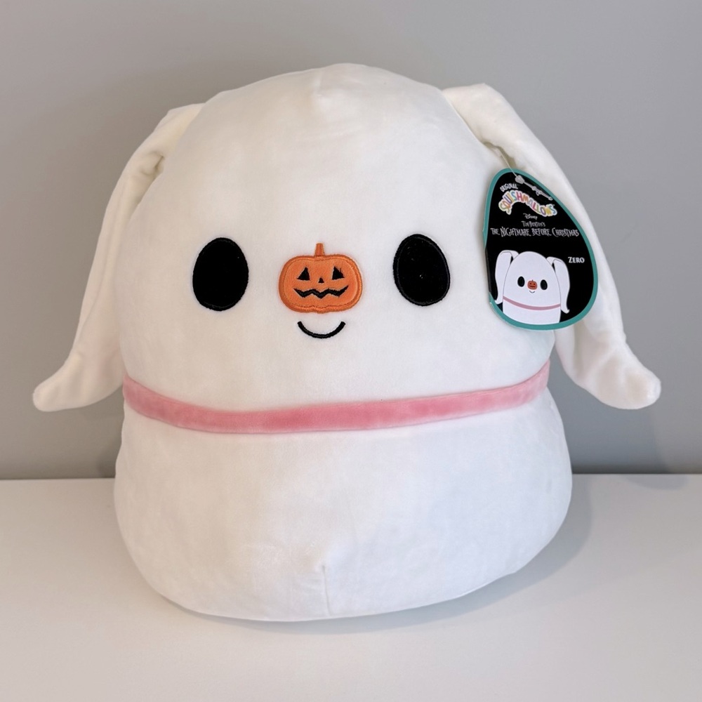 New 12” Squishmallow - Zero Nightmare before Christmas